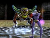 une photo d'Ã©cran de MediEvil sur Sony Playstation